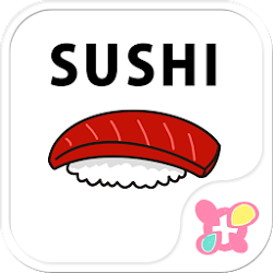 かわいいお寿司の壁紙・アイコン-SUSHI-無料きせかえ