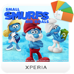 XPERIA™ Team Smurfs™ Theme