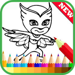 Coloring Book for PJ Mask Fans