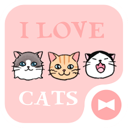 猫 壁紙アイコン I Love CATS 無料