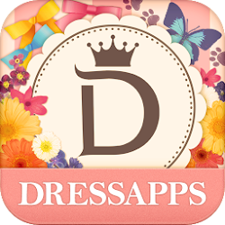 かわいい検索ウィジェットDRESSAPPS