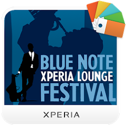 XPERIA™ Blue Note Theme