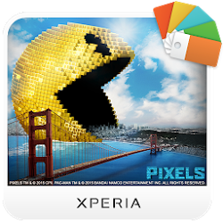 XPERIA™ Pixels Theme